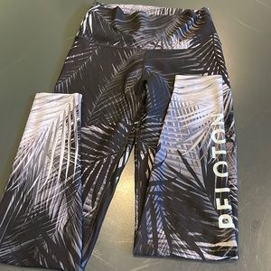 Peloton leggings - wear it to heart (with) brand - palm print